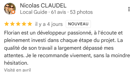 Avis client Le Hub du Web