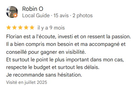 Avis client Le Hub du Web